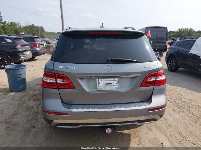 45802478 :رقم المزاد ، 4JGDA5HBXEA276068 vin ، 2014 Mercedes-benz Ml 350 4matic مزاد بيع