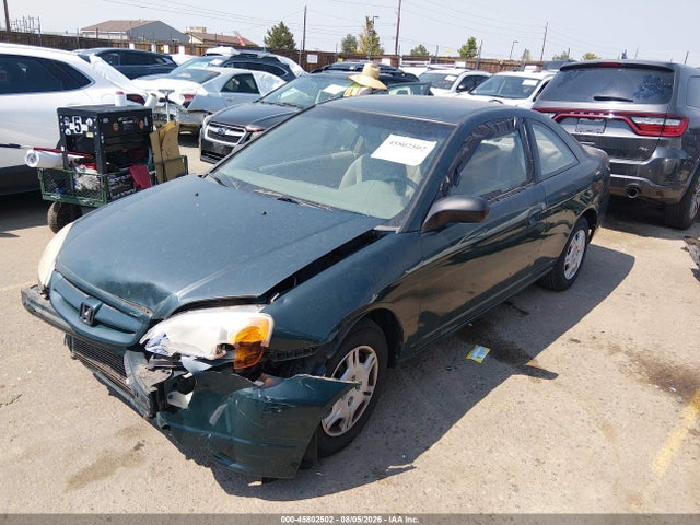 Aukcja sprzedaży 2002 Honda Civic Lx, vin: 1HGEM21522L013139, numer aukcji: 45802502