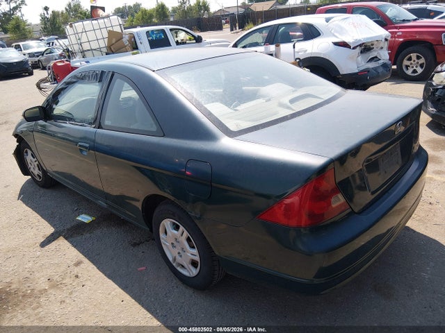 Aukcja sprzedaży 2002 Honda Civic Lx, vin: 1HGEM21522L013139, numer aukcji: 45802502