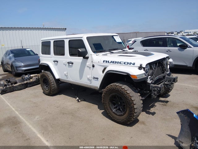 2021 Jeep Wrangler 4xe Unlimited Rubicon 4x4 მანქანა იყიდება აუქციონზე, vin: 1C4JJXR68MW863990, აუქციონის ნომერი: 45802508