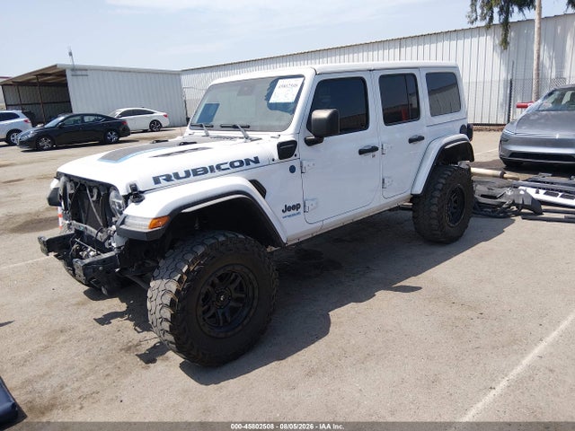 Продаж на аукціоні авто 2021 Jeep Wrangler 4xe Unlimited Rubicon 4x4, vin: 1C4JJXR68MW863990, номер лоту: 45802508