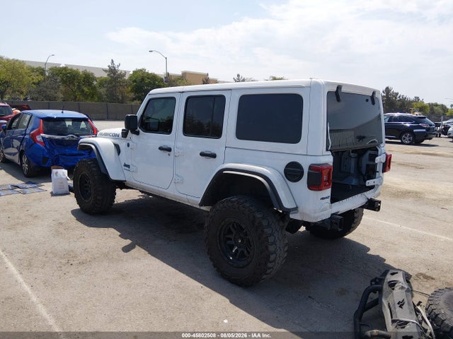 Продаж на аукціоні авто 2021 Jeep Wrangler 4xe Unlimited Rubicon 4x4, vin: 1C4JJXR68MW863990, номер лоту: 45802508