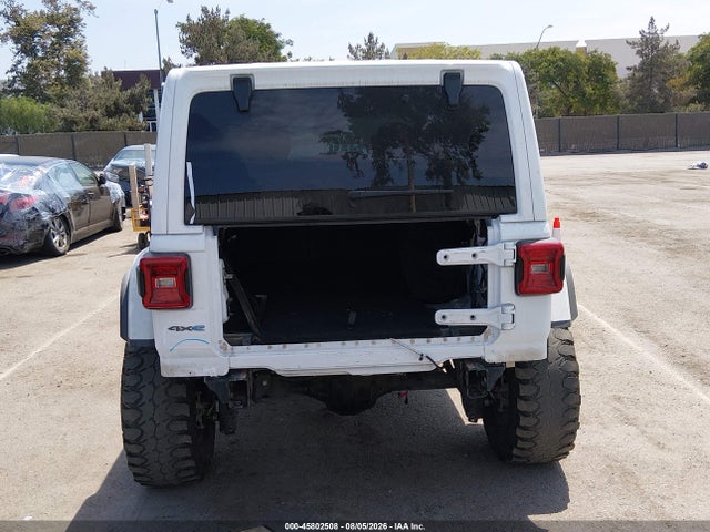 Продаж на аукціоні авто 2021 Jeep Wrangler 4xe Unlimited Rubicon 4x4, vin: 1C4JJXR68MW863990, номер лоту: 45802508