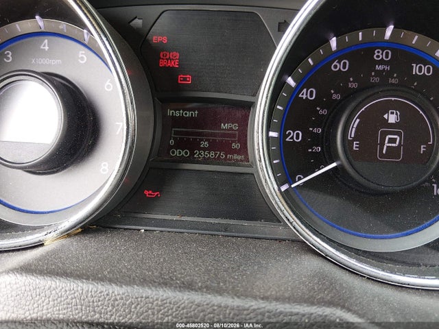 45802520 :رقم المزاد ، 5NPEB4AC3DH785574 vin ، 2013 Hyundai Sonata Gls مزاد بيع
