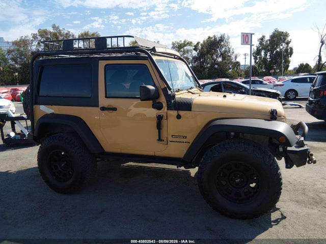 2013 Jeep Wrangler Sport მანქანა იყიდება აუქციონზე, vin: 1C4AJWAGXDL686939, აუქციონის ნომერი: 45802543