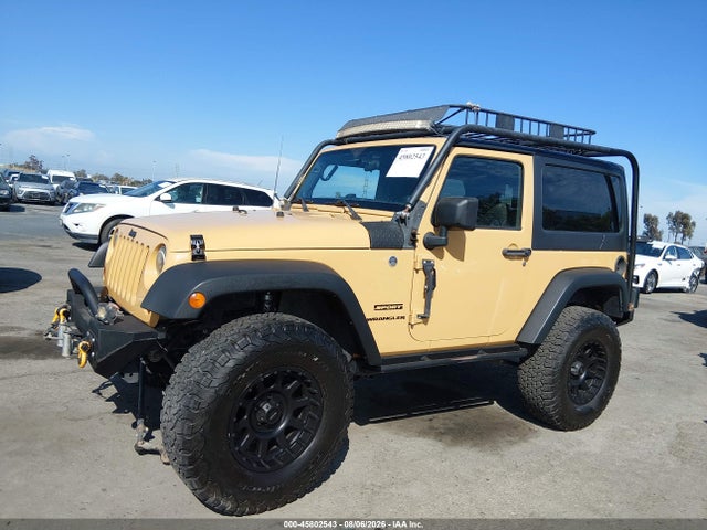 2013 Jeep Wrangler Sport მანქანა იყიდება აუქციონზე, vin: 1C4AJWAGXDL686939, აუქციონის ნომერი: 45802543