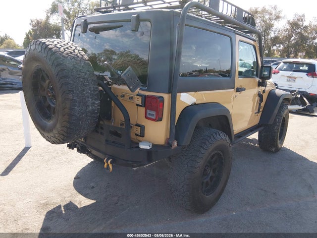 2013 Jeep Wrangler Sport მანქანა იყიდება აუქციონზე, vin: 1C4AJWAGXDL686939, აუქციონის ნომერი: 45802543