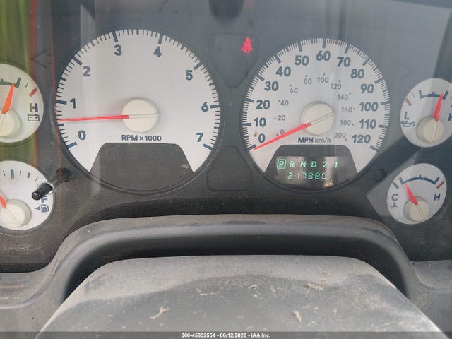 2008 Dodge Ram 1500 Slt მანქანა იყიდება აუქციონზე, vin: 1D7HU18238J107199, აუქციონის ნომერი: 45802554