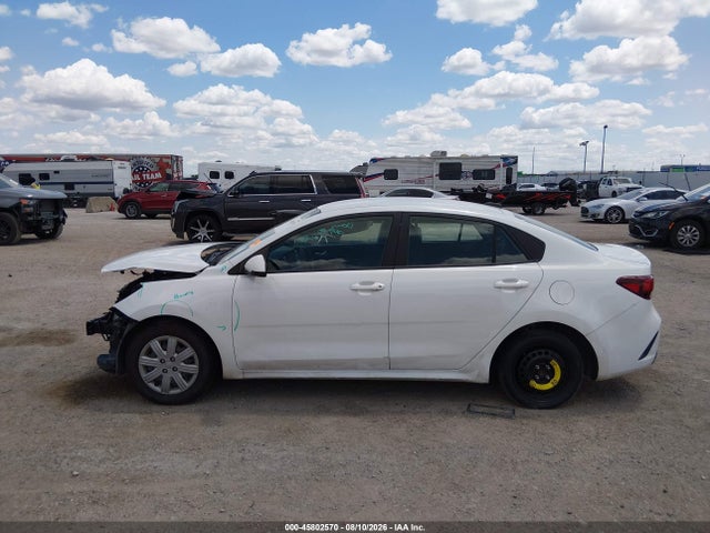 45802570 :رقم المزاد ، 3KPA24AD7NE478616 vin ، 2022 Kia Rio S مزاد بيع