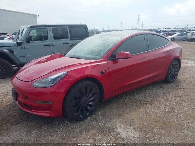 Tesla Model 3 Performance Dual Motor All-wheel Drive 2022 5YJ3E1EC8NF296854 Image 2