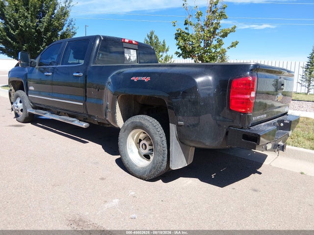 45802628 :رقم المزاد ، 1GC4K1E80FF586737 vin ، 2015 Chevrolet Silverado 3500hd Built After Aug 14 High Country مزاد بيع