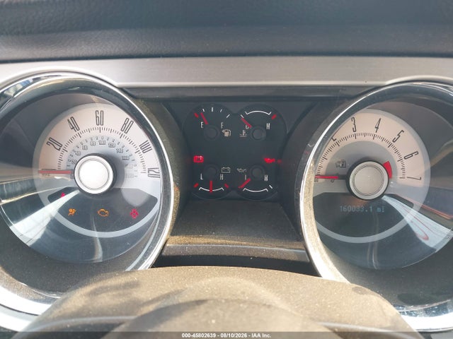 45802639 :رقم المزاد ، 1ZVBP8ENXA5165093 vin ، 2010 Ford Mustang مزاد بيع