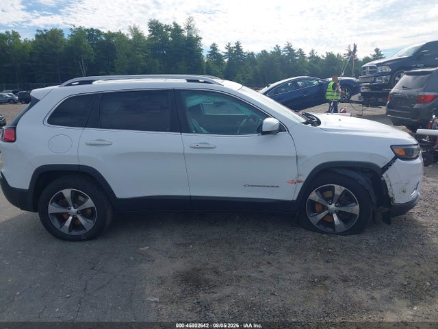 Продаж на аукціоні авто 2019 Jeep Cherokee Limited 4x4, vin: 1C4PJMDX1KD236355, номер лоту: 45802642