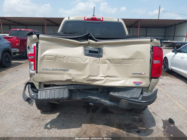 45802688 :رقم المزاد ، 1GCGTEEN5N1128016 vin ، 2022 Chevrolet Colorado 4wd  Short Box Zr2 مزاد بيع