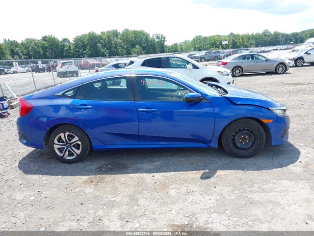 2016 Honda Civic Lx მანქანა იყიდება აუქციონზე, vin: 19XFC2F55GE227167, აუქციონის ნომერი: 45802746