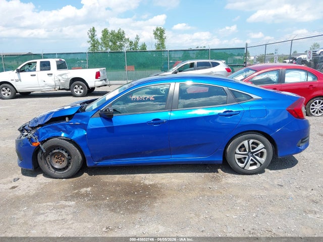 2016 Honda Civic Lx მანქანა იყიდება აუქციონზე, vin: 19XFC2F55GE227167, აუქციონის ნომერი: 45802746