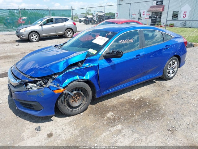 2016 Honda Civic Lx მანქანა იყიდება აუქციონზე, vin: 19XFC2F55GE227167, აუქციონის ნომერი: 45802746