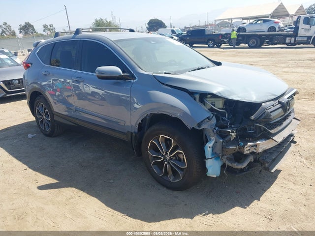 45802805 :رقم المزاد ، 2HKRW2H89NH665789 vin ، 2022 Honda Cr-v Awd Ex-l مزاد بيع