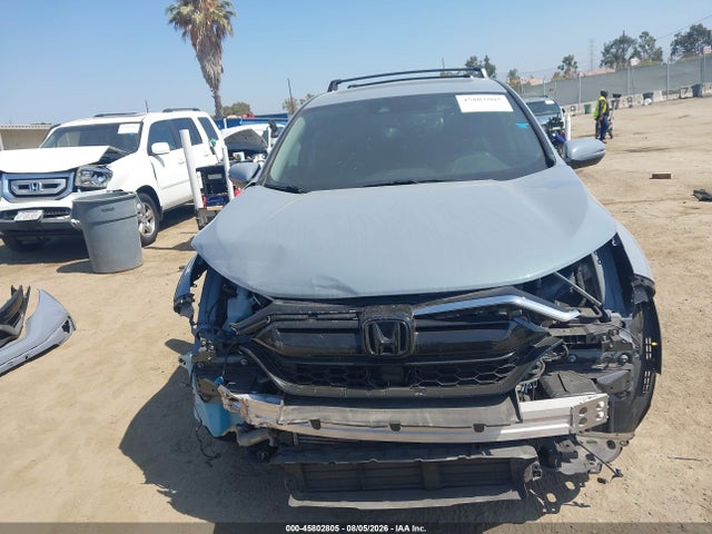 45802805 :رقم المزاد ، 2HKRW2H89NH665789 vin ، 2022 Honda Cr-v Awd Ex-l مزاد بيع