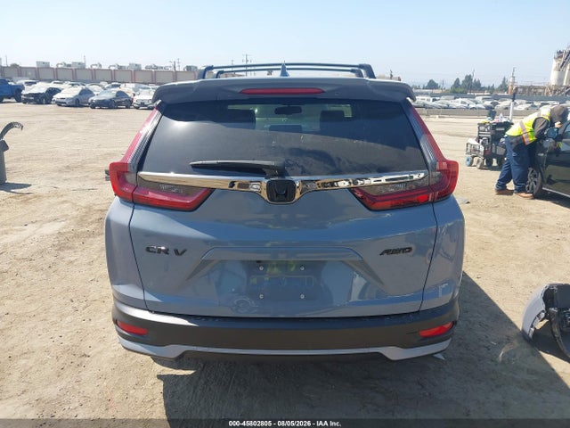 45802805 :رقم المزاد ، 2HKRW2H89NH665789 vin ، 2022 Honda Cr-v Awd Ex-l مزاد بيع