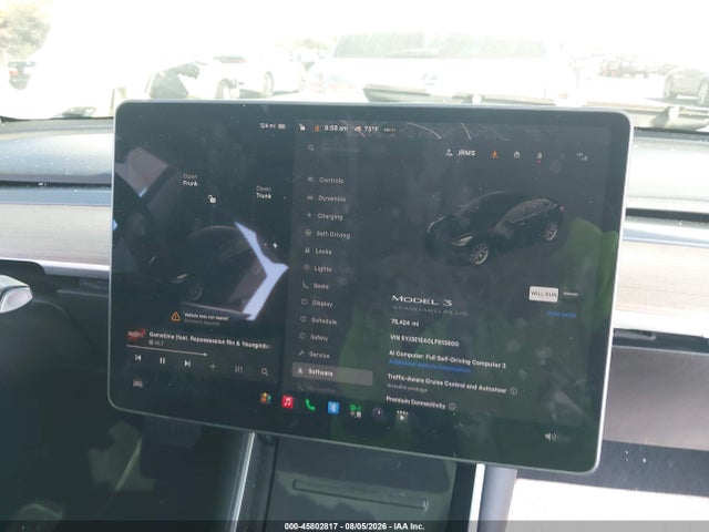 Aukcja sprzedaży 2020 Tesla Model 3 Standard Range Plus Rear-wheel Drive/standard Range Rear-wheel Drive, vin: 5YJ3E1EA0LF613800, numer aukcji: 45802817