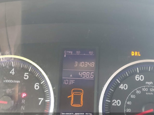 2011 Honda Cr-v Ex-l მანქანა იყიდება აუქციონზე, vin: 5J6RE4H78BL007503, აუქციონის ნომერი: 45802878