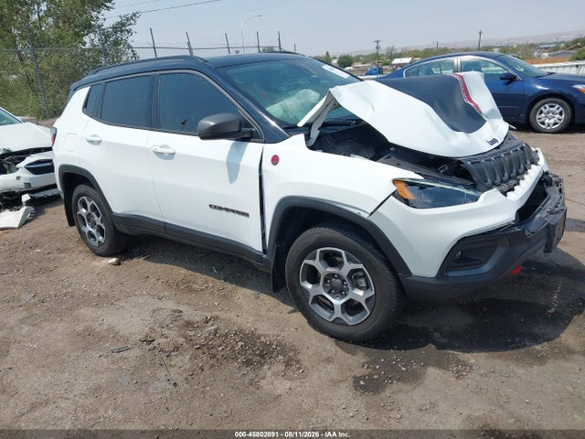 Продаж на аукціоні авто 2022 Jeep Compass Trailhawk 4x4, vin: 3C4NJDDB9NT160037, номер лоту: 45802891