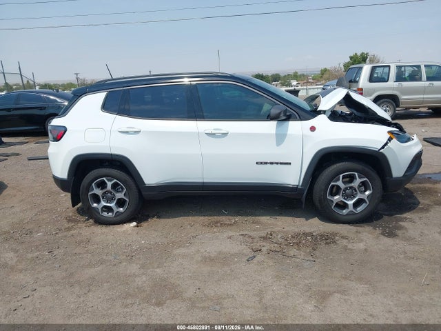 45802891 :رقم المزاد ، 3C4NJDDB9NT160037 vin ، 2022 Jeep Compass Trailhawk 4x4 مزاد بيع