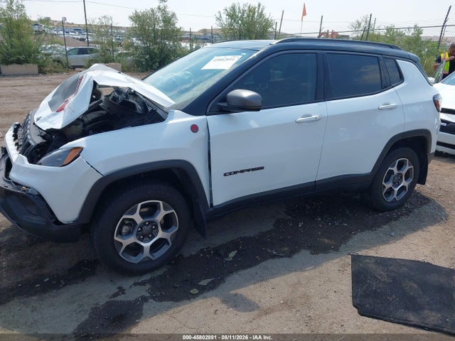 45802891 :رقم المزاد ، 3C4NJDDB9NT160037 vin ، 2022 Jeep Compass Trailhawk 4x4 مزاد بيع