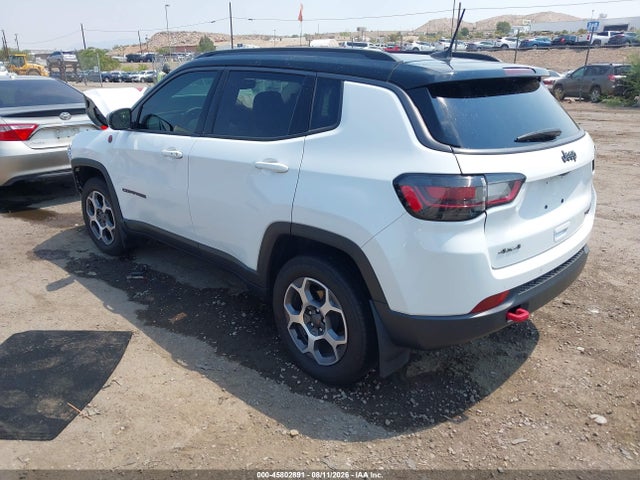 45802891 :رقم المزاد ، 3C4NJDDB9NT160037 vin ، 2022 Jeep Compass Trailhawk 4x4 مزاد بيع