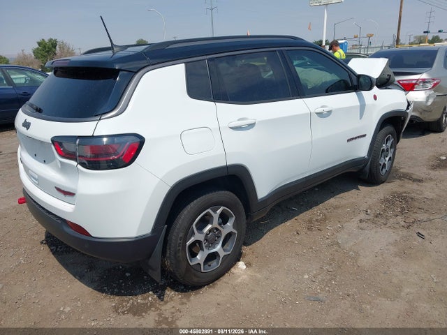 45802891 :رقم المزاد ، 3C4NJDDB9NT160037 vin ، 2022 Jeep Compass Trailhawk 4x4 مزاد بيع