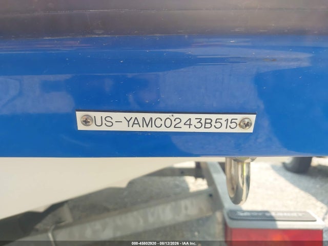 2015 Yamaha Other მანქანა იყიდება აუქციონზე, vin: YAMC0243B515, აუქციონის ნომერი: 45802920