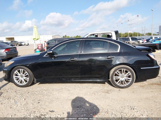 2012 Hyundai Genesis 3.8 მანქანა იყიდება აუქციონზე, vin: KMHGC4DD8CU208176, აუქციონის ნომერი: 45802922