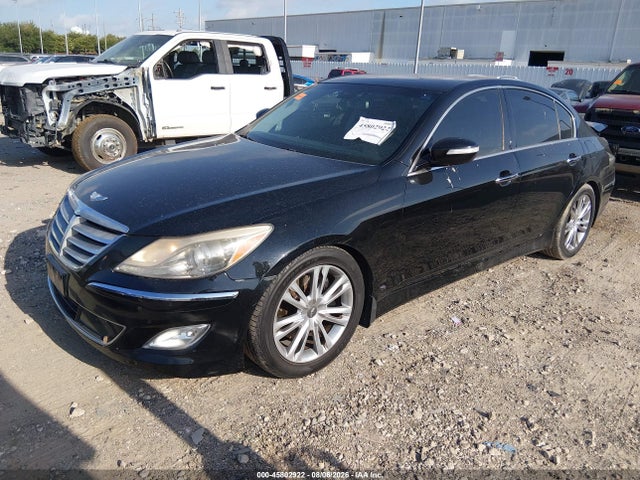 2012 Hyundai Genesis 3.8 მანქანა იყიდება აუქციონზე, vin: KMHGC4DD8CU208176, აუქციონის ნომერი: 45802922
