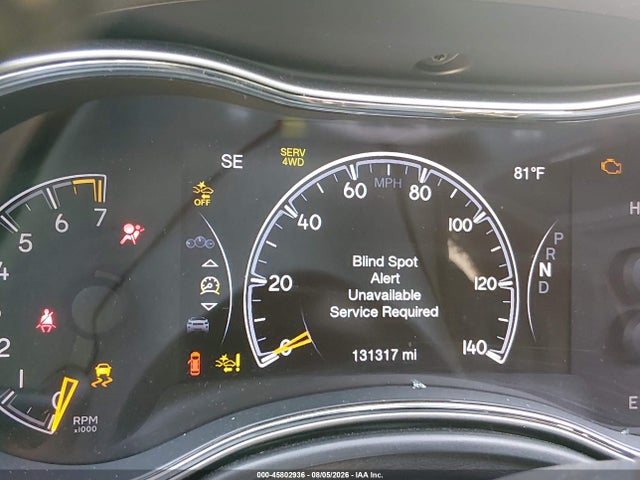 45802936 :رقم المزاد ، 1C4RJFCG7KC845056 vin ، 2019 Jeep Grand Cherokee High Altitude 4x4 مزاد بيع