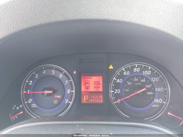 45802952 :رقم المزاد ، JNKCV61E09M301934 vin ، 2009 Infiniti G37 Journey مزاد بيع
