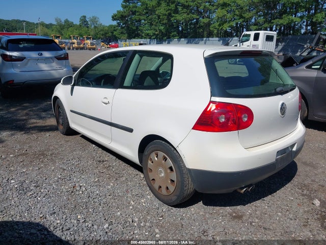 2008 Volkswagen Rabbit S მანქანა იყიდება აუქციონზე, vin: WVWBB71K58W304445, აუქციონის ნომერი: 45802965