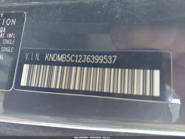 KIA SEDONA LX 2018 KNDMB5C12J6399537 Image 9