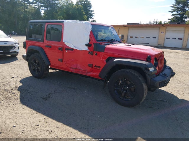 45803015 :رقم المزاد ، 1C4HJXDN2MW740005 vin ، 2021 Jeep Wrangler Unlimited Sport Altitude 4x4 مزاد بيع