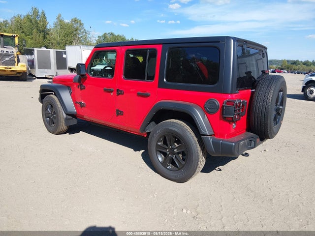 Продажа на аукционе авто 2021 Jeep Wrangler Unlimited Sport Altitude 4x4, vin: 1C4HJXDN2MW740005, номер лота: 45803015