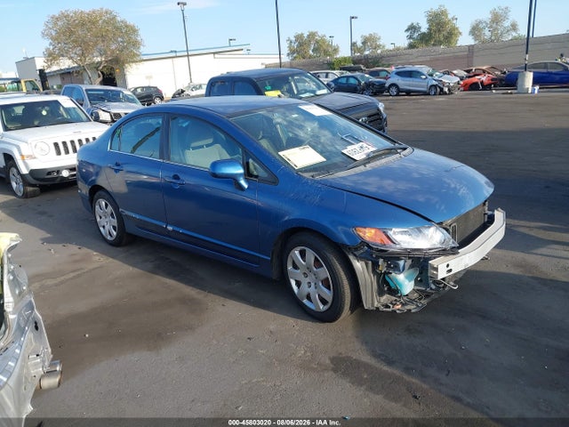 Продажа на аукционе авто 2007 Honda Civic Lx, vin: 1HGFA16587L003822, номер лота: 45803020