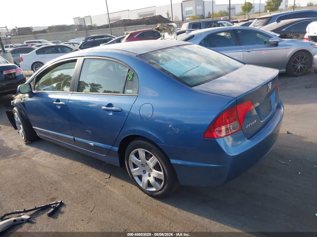 Продажа на аукционе авто 2007 Honda Civic Lx, vin: 1HGFA16587L003822, номер лота: 45803020