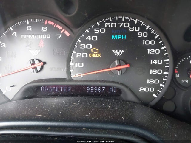 2004 Chevrolet Corvette მანქანა იყიდება აუქციონზე, vin: 1G1YY32GX45107744, აუქციონის ნომერი: 45803085
