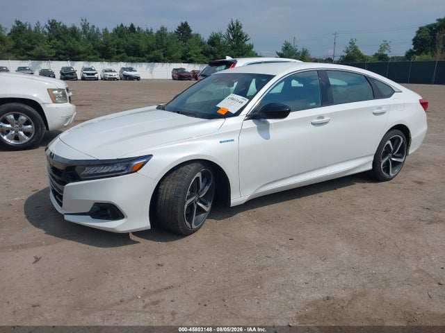 Aukcja sprzedaży 2022 Honda Accord Hybrid Sport, vin: 1HGCV3F20NA034192, numer aukcji: 45803148