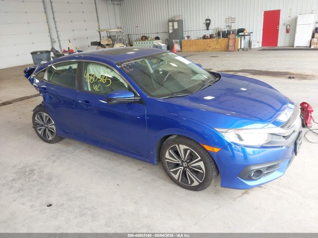2018 Honda Civic Ex-t მანქანა იყიდება აუქციონზე, vin: JHMFC1F32JX015129, აუქციონის ნომერი: 45803165