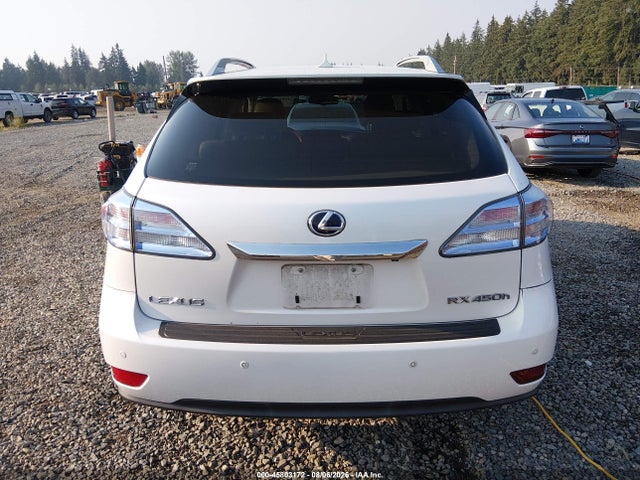 Aukcja sprzedaży 2010 Lexus Rx 450h, vin: JTJBC1BA1A2012611, numer aukcji: 45803172