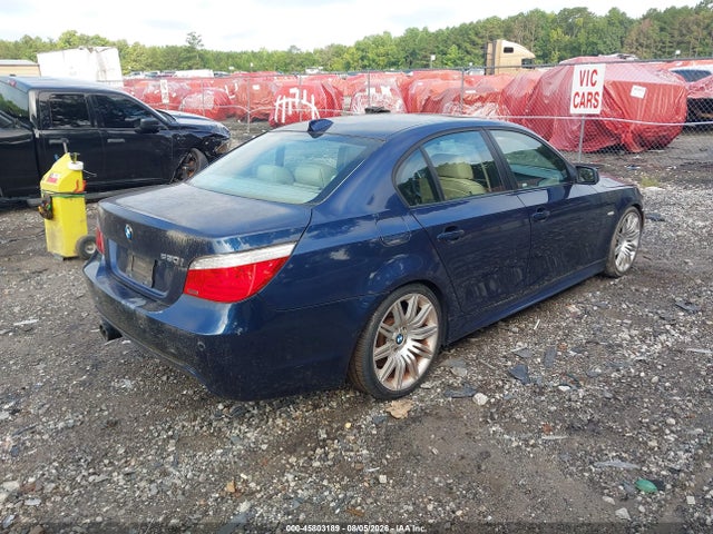 2008 Bmw 550i მანქანა იყიდება აუქციონზე, vin: WBANW53518CT49801, აუქციონის ნომერი: 45803189