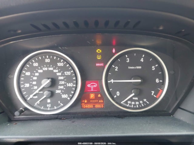2008 Bmw 550i მანქანა იყიდება აუქციონზე, vin: WBANW53518CT49801, აუქციონის ნომერი: 45803189