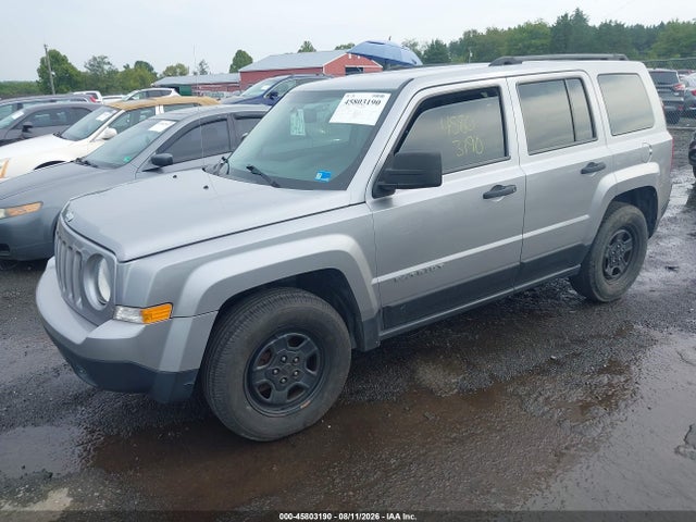 2016 Jeep Patriot Sport მანქანა იყიდება აუქციონზე, vin: 1C4NJPBA2GD528708, აუქციონის ნომერი: 45803190