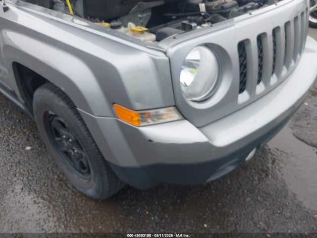 2016 Jeep Patriot Sport მანქანა იყიდება აუქციონზე, vin: 1C4NJPBA2GD528708, აუქციონის ნომერი: 45803190